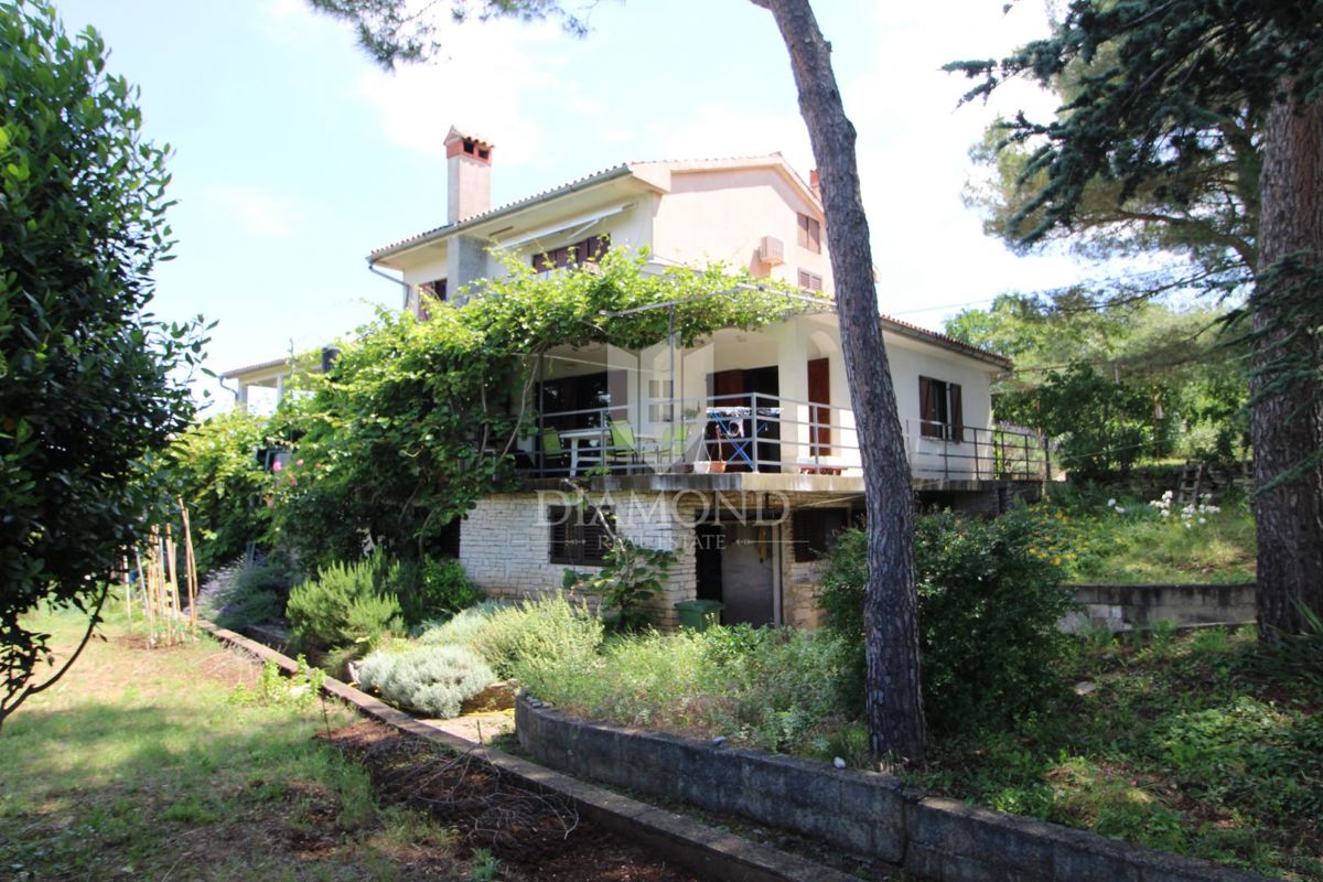 Labin, dintorni, casa bifamiliare con vista mare