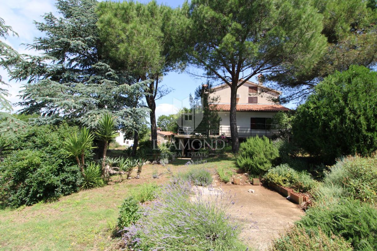 Labin, dintorni, casa bifamiliare con vista mare