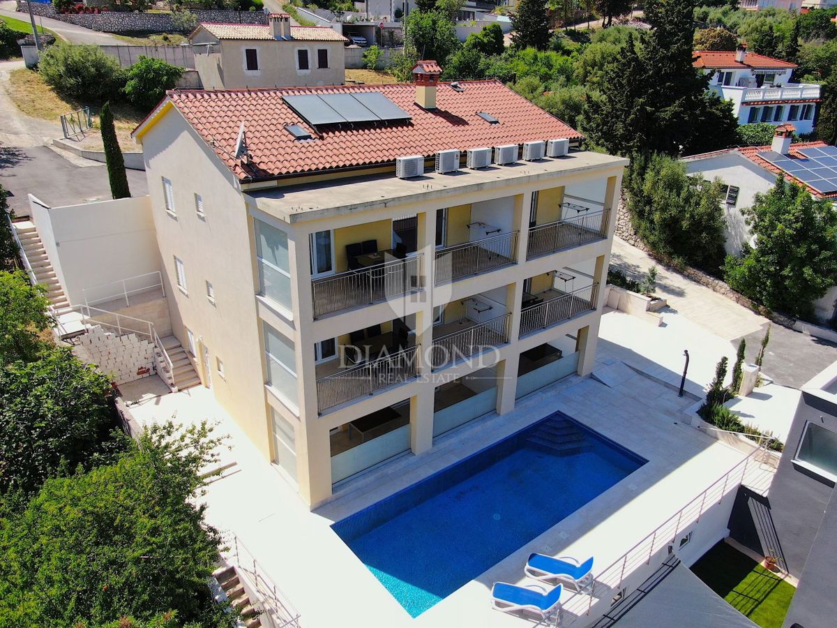 Palazzina con una bellissima vista sul mare 