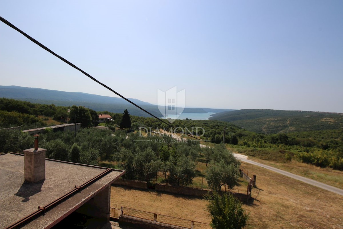 Barban, dintorni, casa con vista libera sul mare 