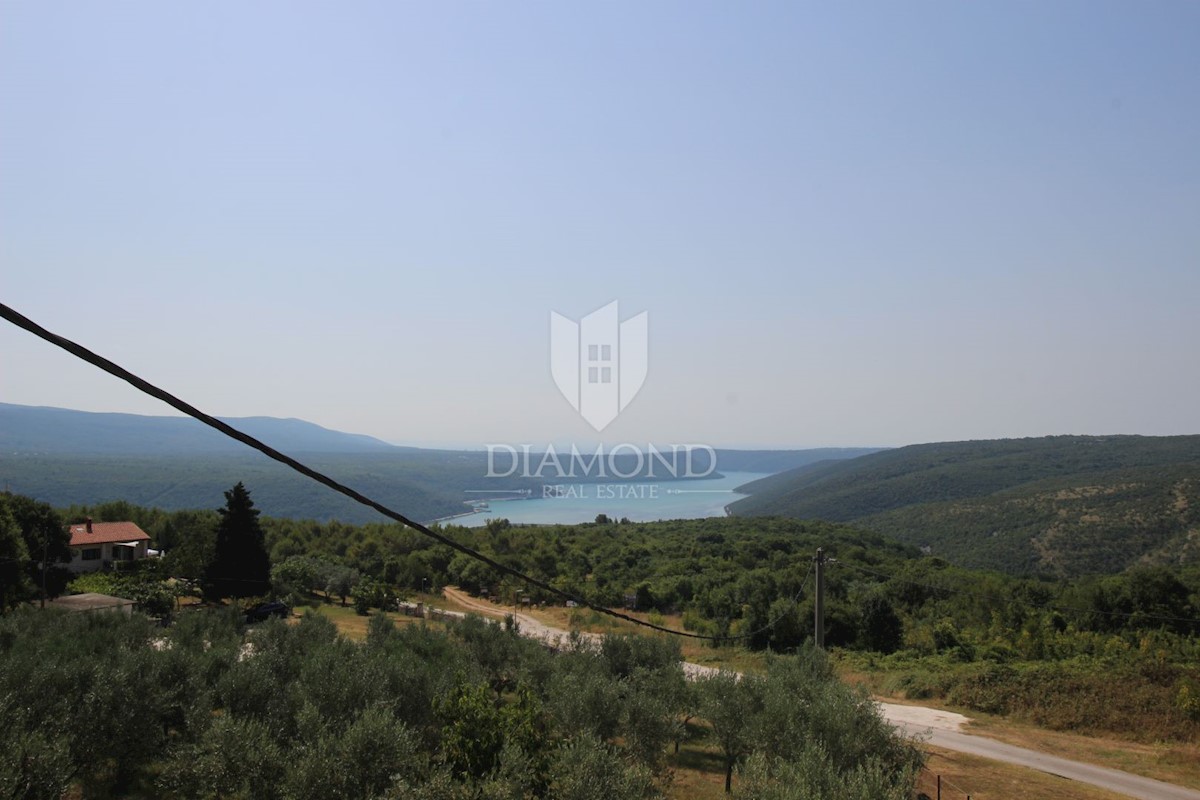 Barban, dintorni, casa con vista libera sul mare 