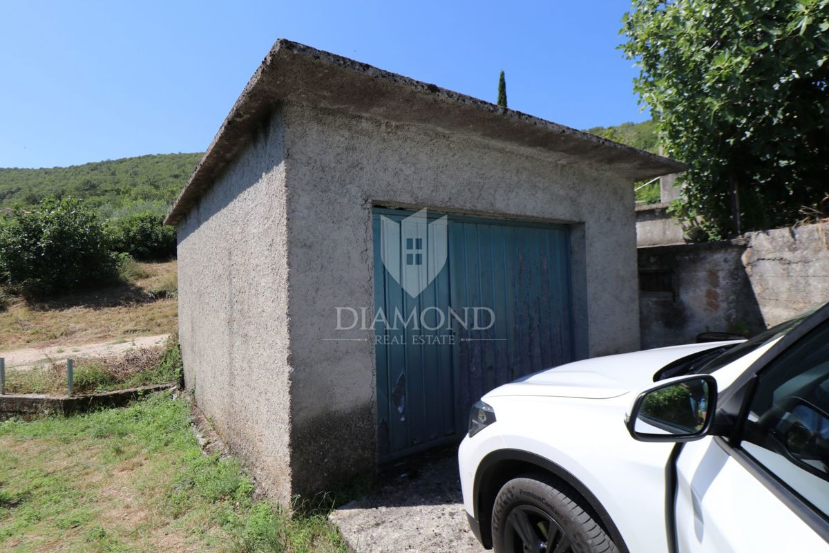 Albona, dintorni, casa per adattamento, vista mare