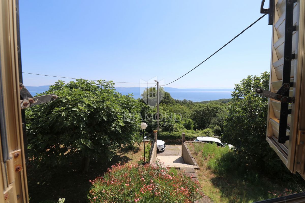 Albona, dintorni, casa per adattamento, vista mare
