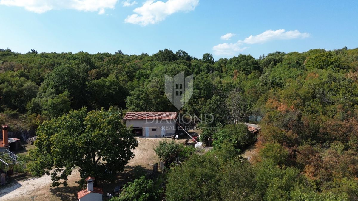 Labin, dintorni, casa con vista su Rabac