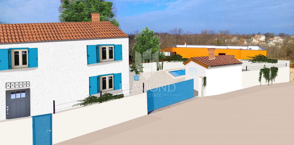 Una casa con 3 camere da letto e una piscina nelle vicinanze di Sanvincenti! 