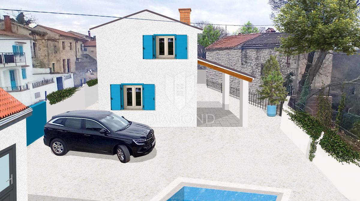 Una casa con 3 camere da letto e una piscina nelle vicinanze di Sanvincenti! 