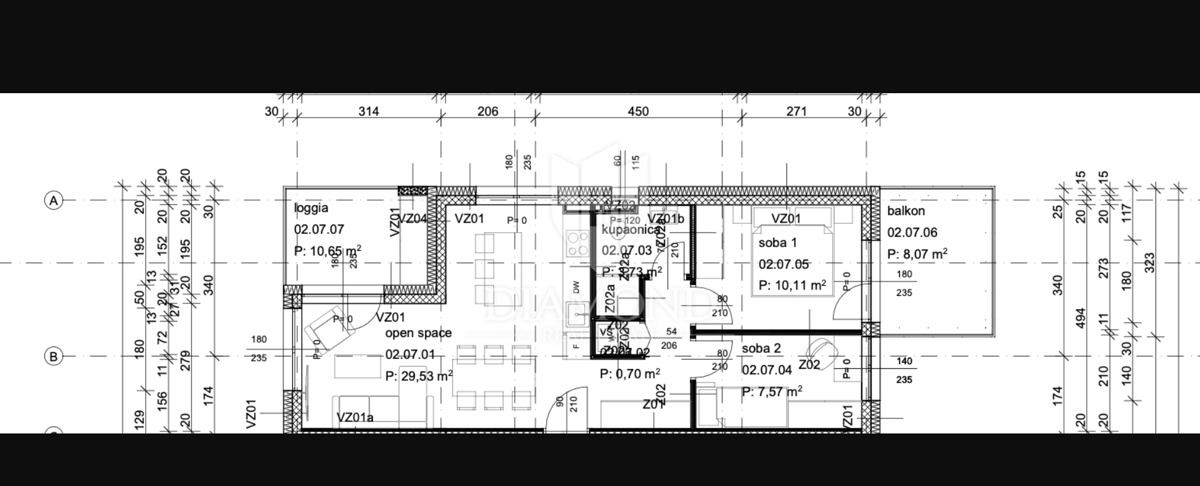 Parenzo - dintorni - appartamento attraente vicino al mare