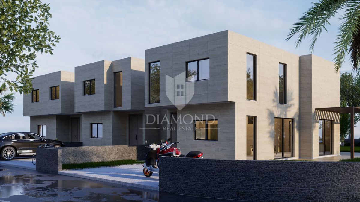 Casa dal design moderno - Nuova costruzione vicino a Poreč!