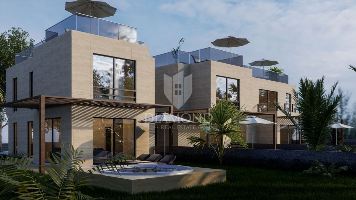 Casa dal design moderno - Nuova costruzione vicino a Poreč!