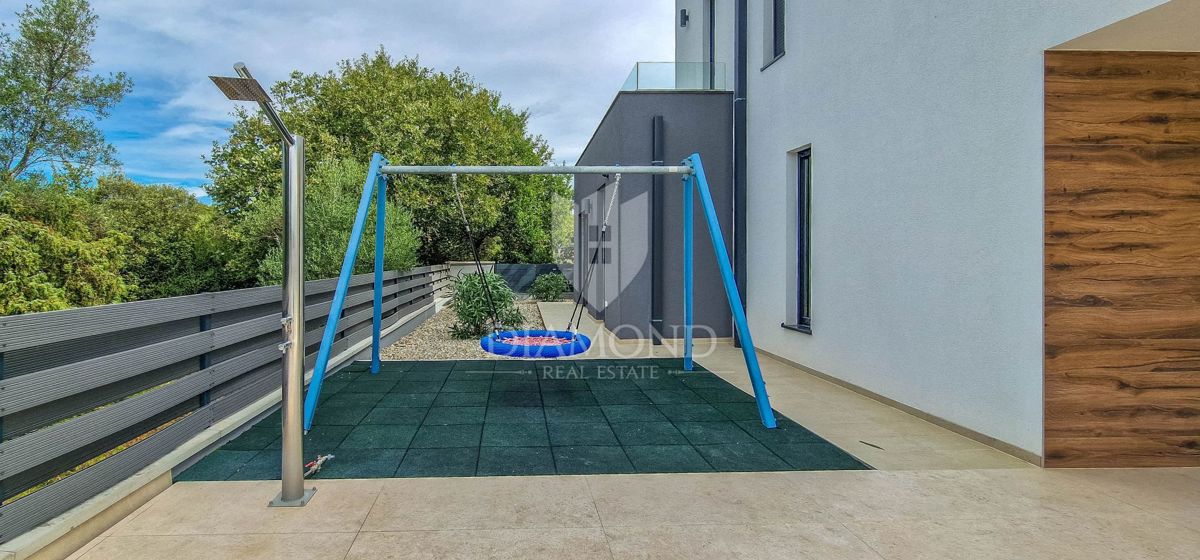 Fasana, dintorni, villa di lusso con vista, vicino alla spiaggia