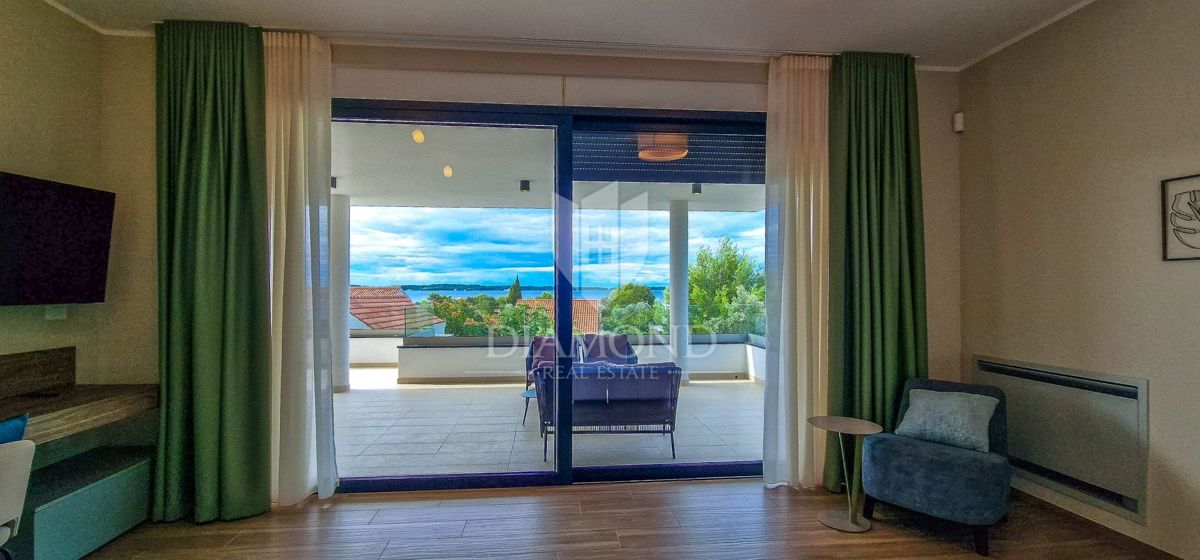 Fasana, dintorni, villa di lusso con vista, vicino alla spiaggia