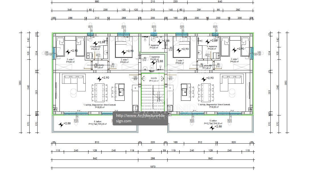 Umago! Splendido appartamento con 2 camere da letto in costruzione!