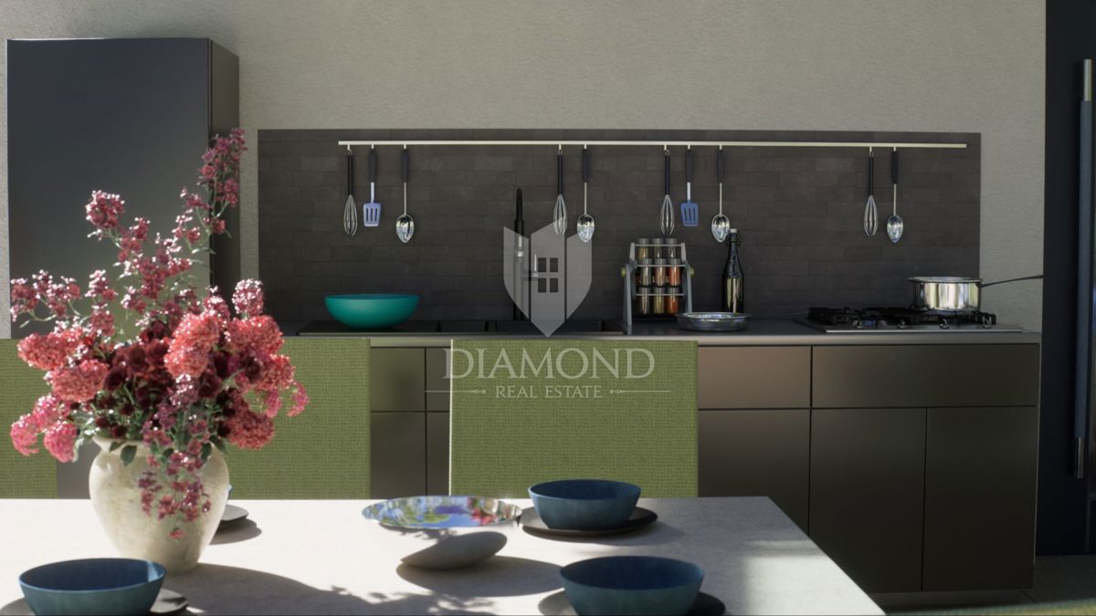 Parenzo, appartamento con terrazza sul tetto e ingresso privato