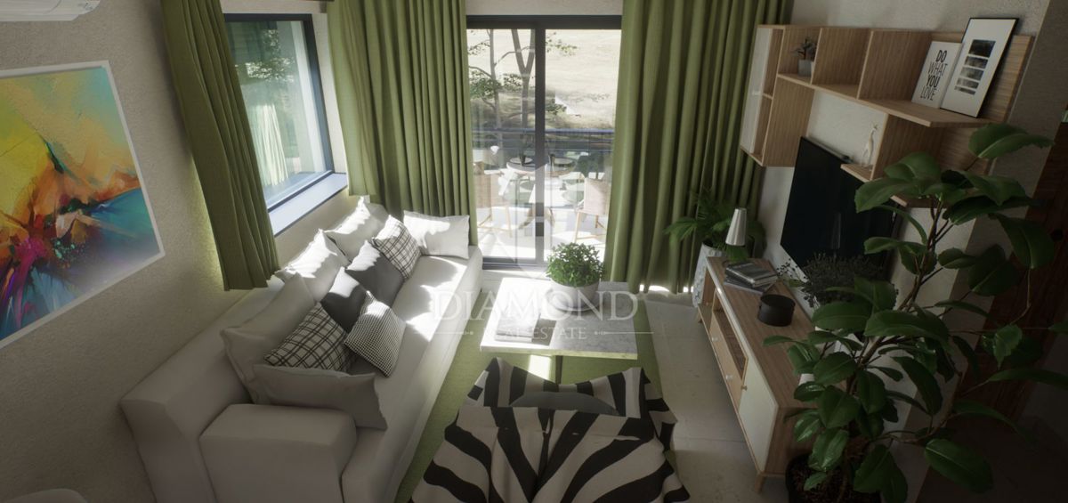 Parenzo, appartamento con terrazza sul tetto e ingresso privato