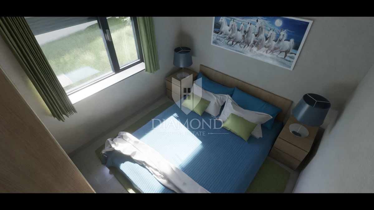 Parenzo, appartamento con terrazza sul tetto e ingresso privato