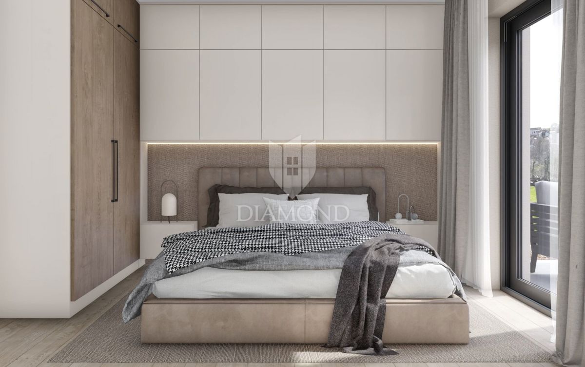 Poreč – Dintorni: Appartamento attraente con due camere da letto e terrazza