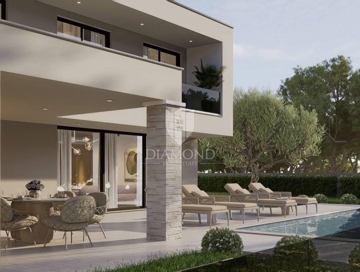 CASA IN COSTRUZIONE, VICINO AD ALBONA