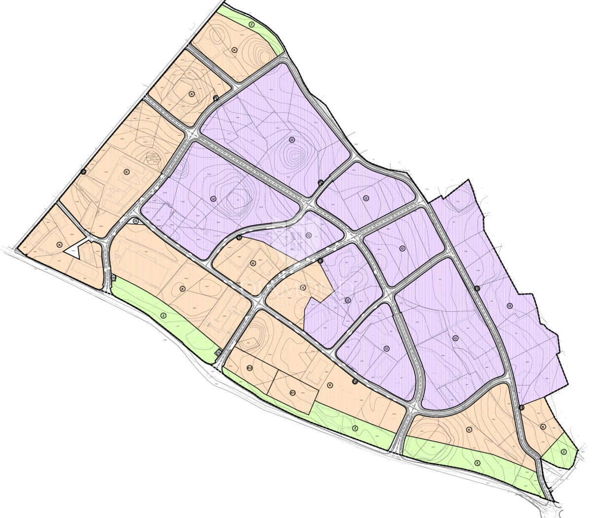 Parenzo, dintorni, Terreno in zona industriale-commerciale