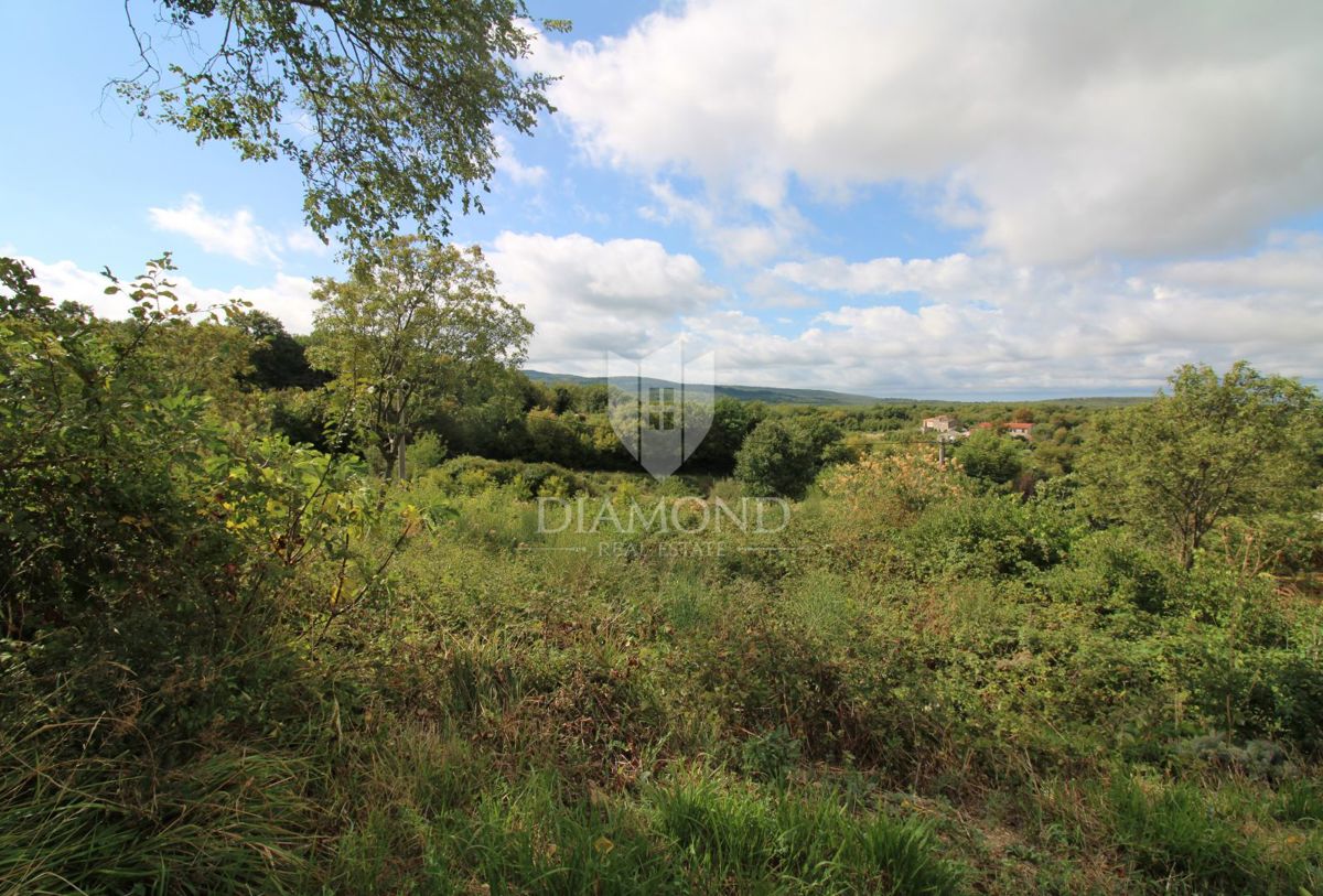 Labin, terreno edificabile in ottima posizione