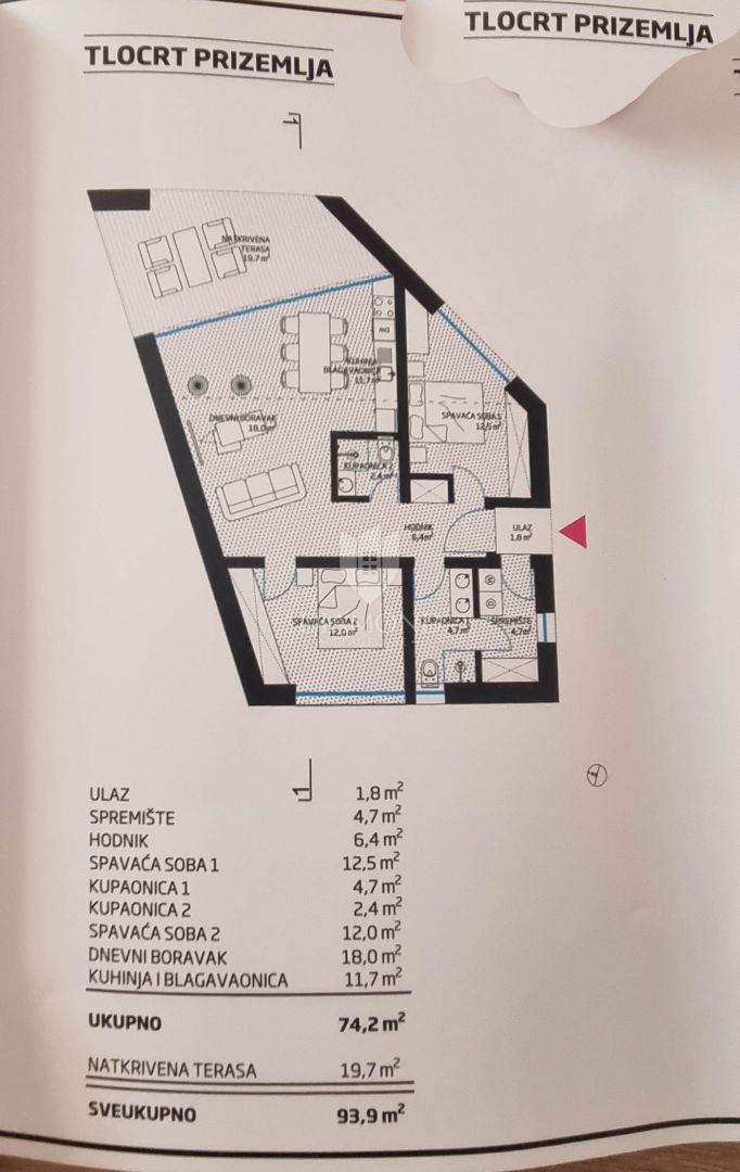 Rovigno, dintorni, terreno con progetto - OCCASIONE!!!