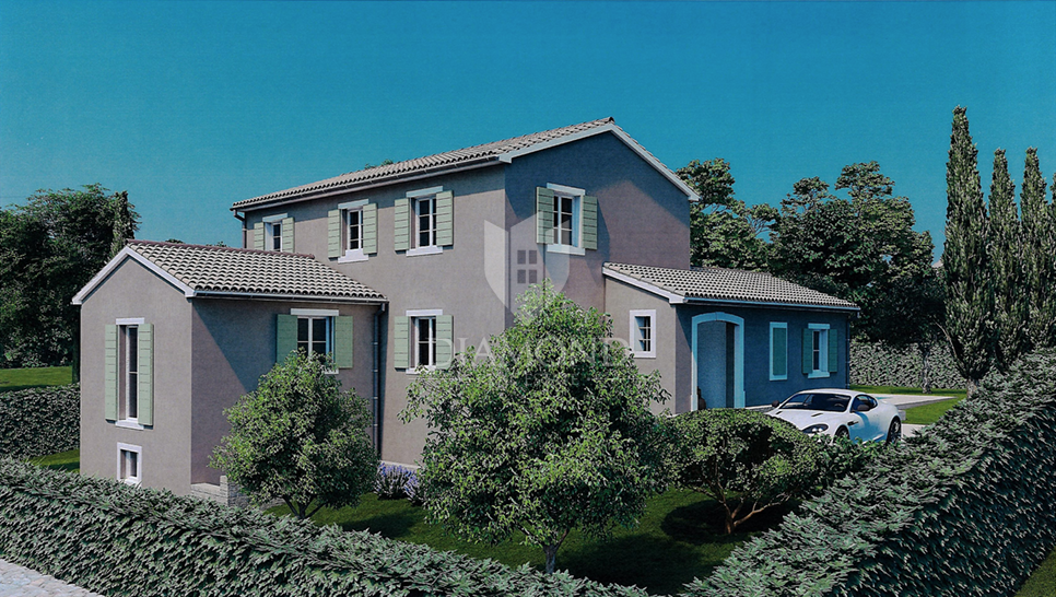 Sv. Lovreč – terreno 982 m² con permesso per villa e piscina