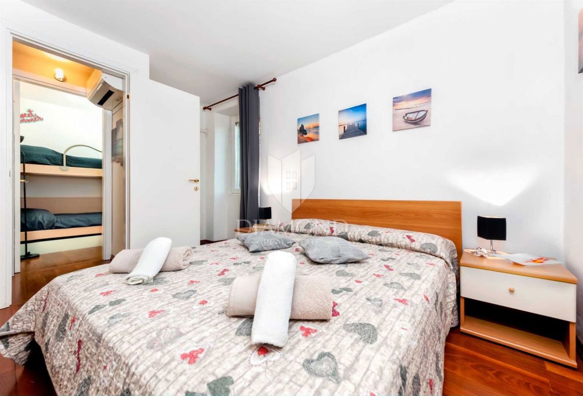 Appartamento in ottima posizione con vista mare, magazino