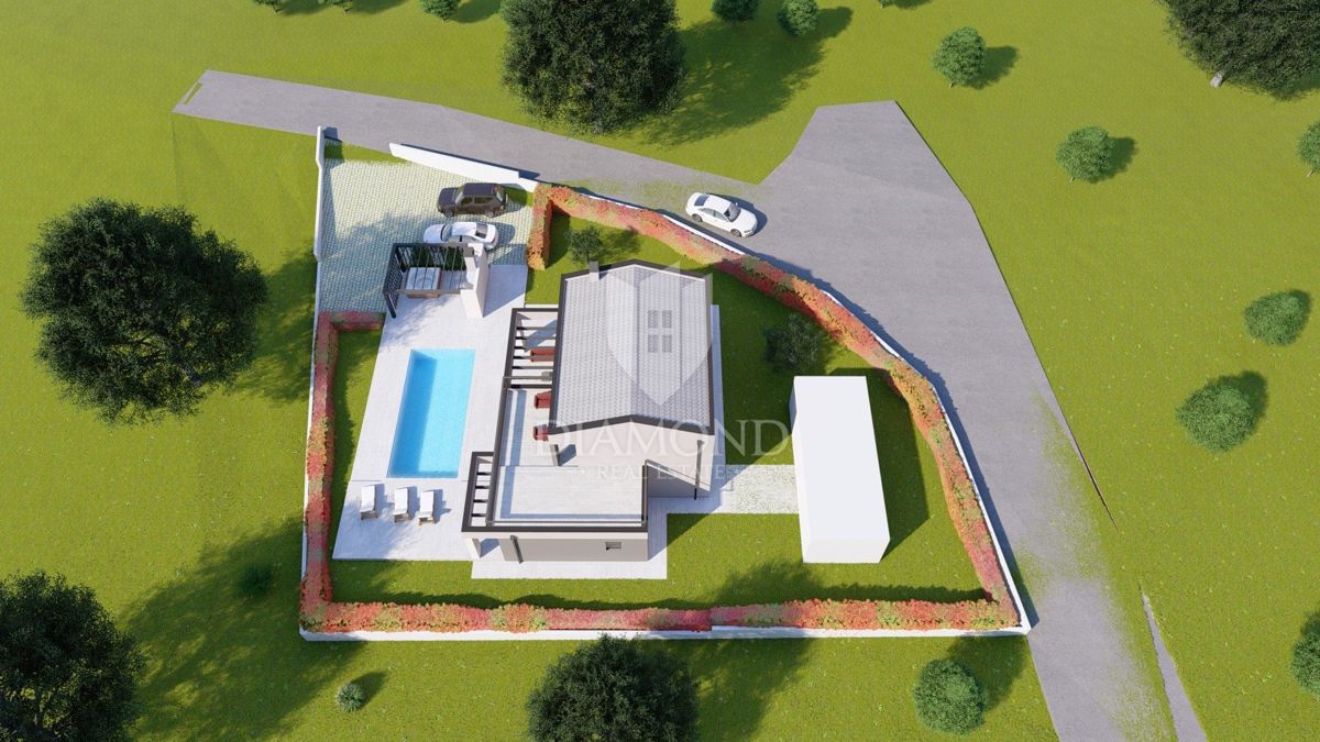 San Lorenzo – Moderna villa prefabbricata di 190 m² con vista mare