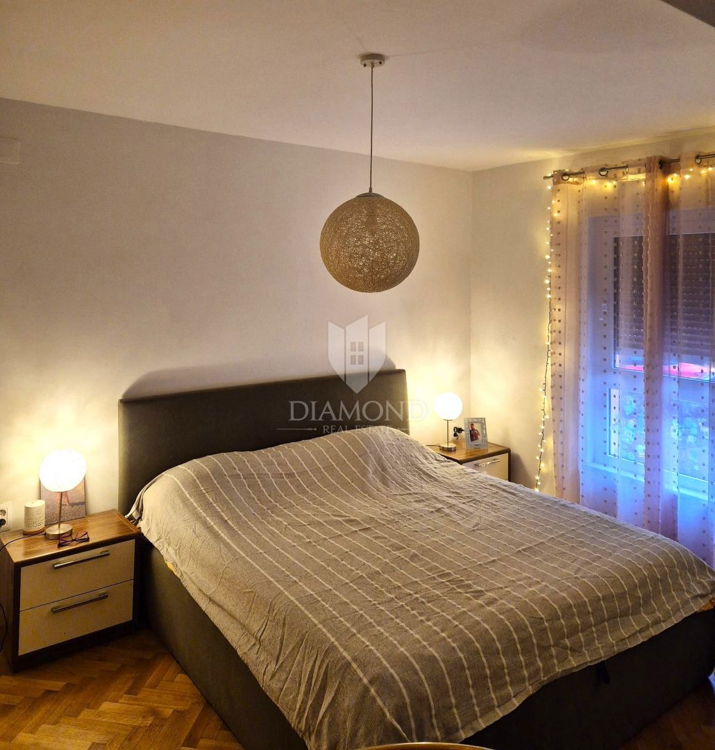 RIJEKA, GORNJA VEŽICA- Appartamento con vista mare, 2 camere da letto + soggiorno