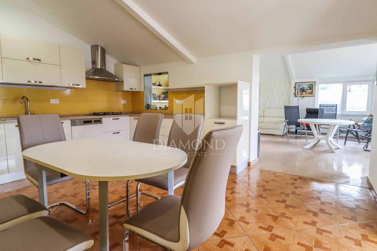 Pola dintorni, casa con un bellissimo giardino