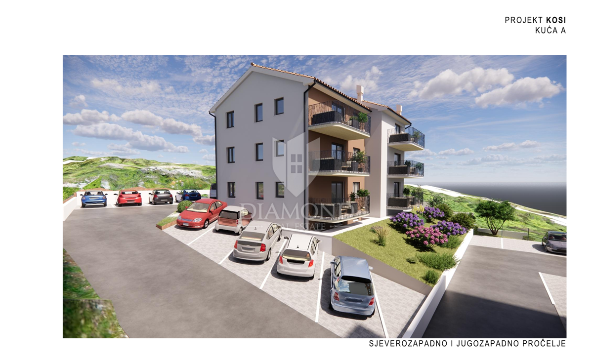 Appartamento Kosi, Viškovo, 67m2