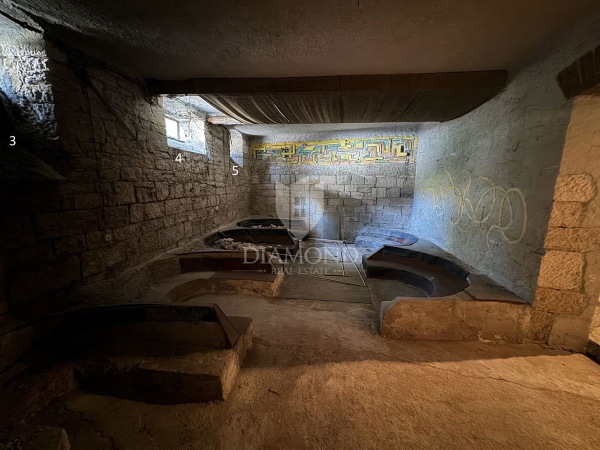 Istria, centro di Pola, locali commerciali