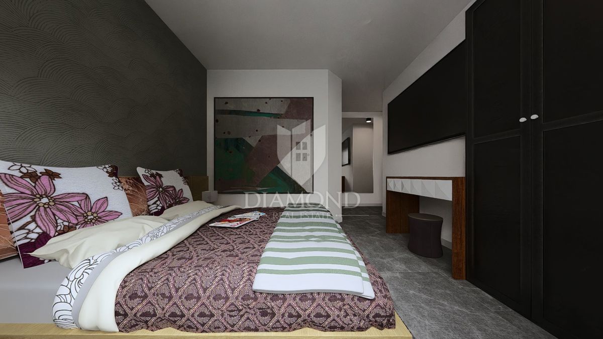 AMPIO APPARTAMENTO A VRBNIK CON PISCINA