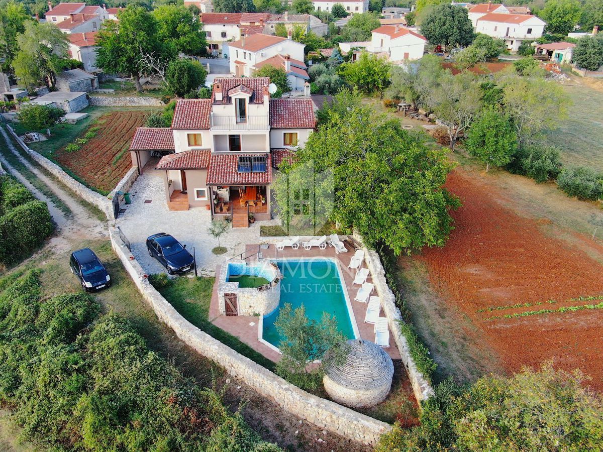 Bella villa in una splendida posizione nell'Istria centrale