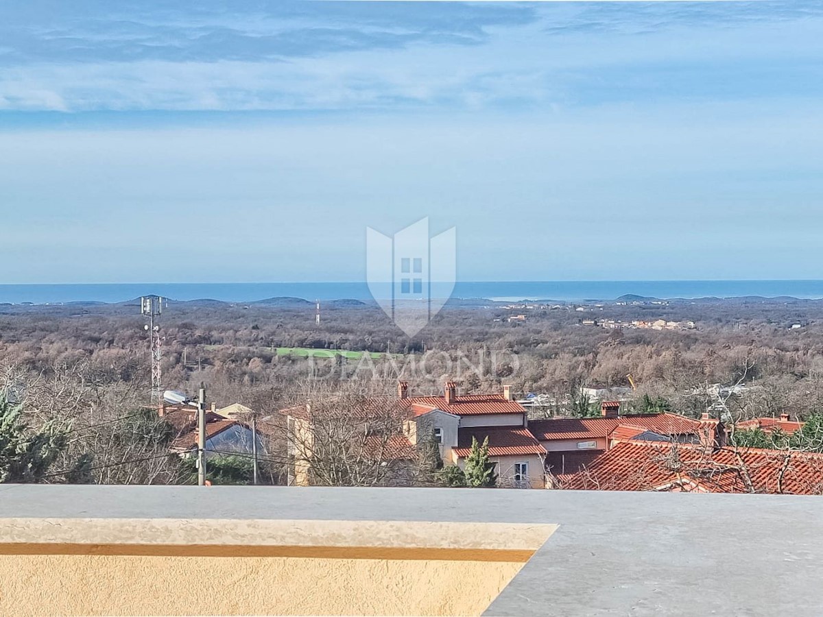 Parenzo, dintorni, ottima casa con vista panoramica sul mare!