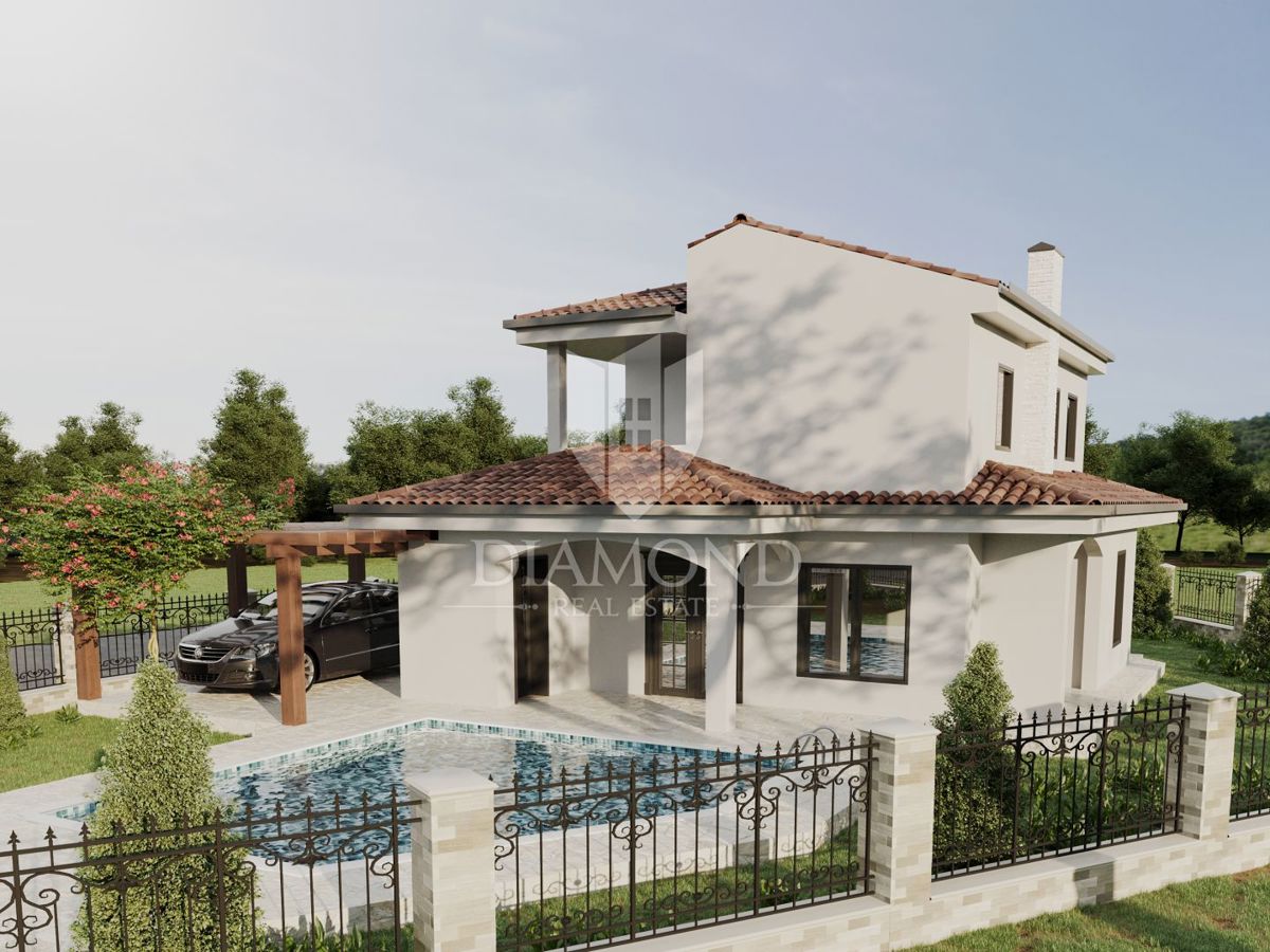 Buie, nuova casa moderna con piscina in una posizione tranquilla!