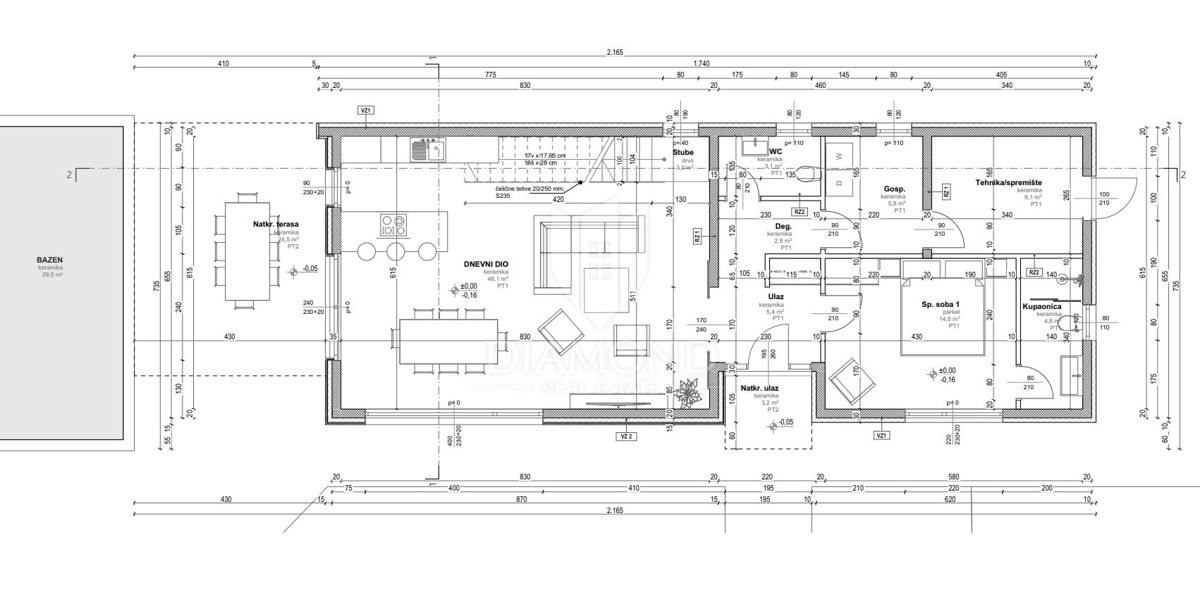 Casa Poreč, 125,90m2