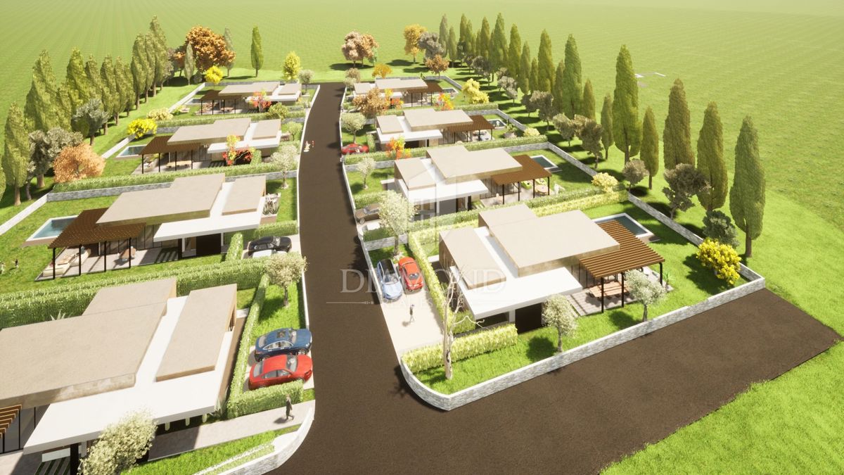 Dignano, terreno con permessi di costruzione approvati