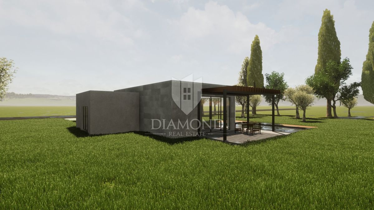 Dignano, terreno con permessi di costruzione approvati