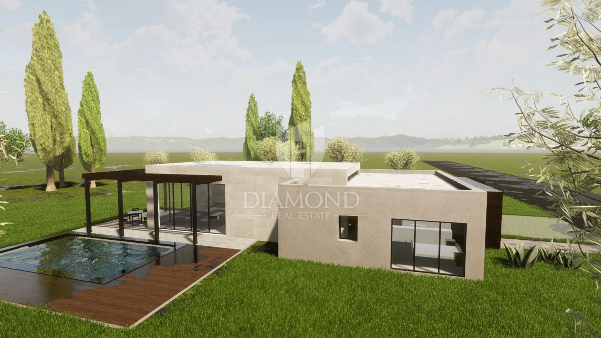 Dignano, terreno con permessi di costruzione approvati