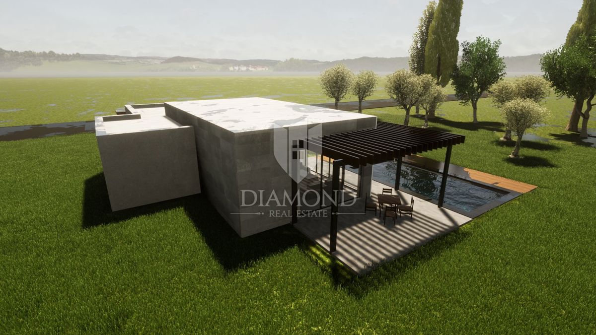 Dignano, terreno con permessi di costruzione approvati