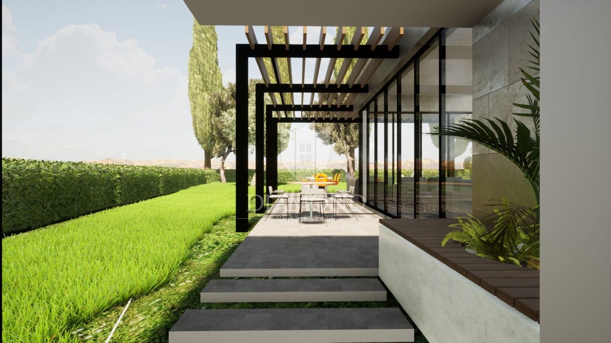 Dignano, terreno con permessi di costruzione approvati