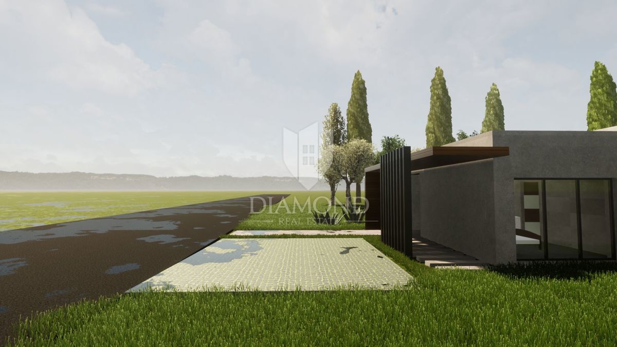 Dignano, terreno con permessi di costruzione approvati