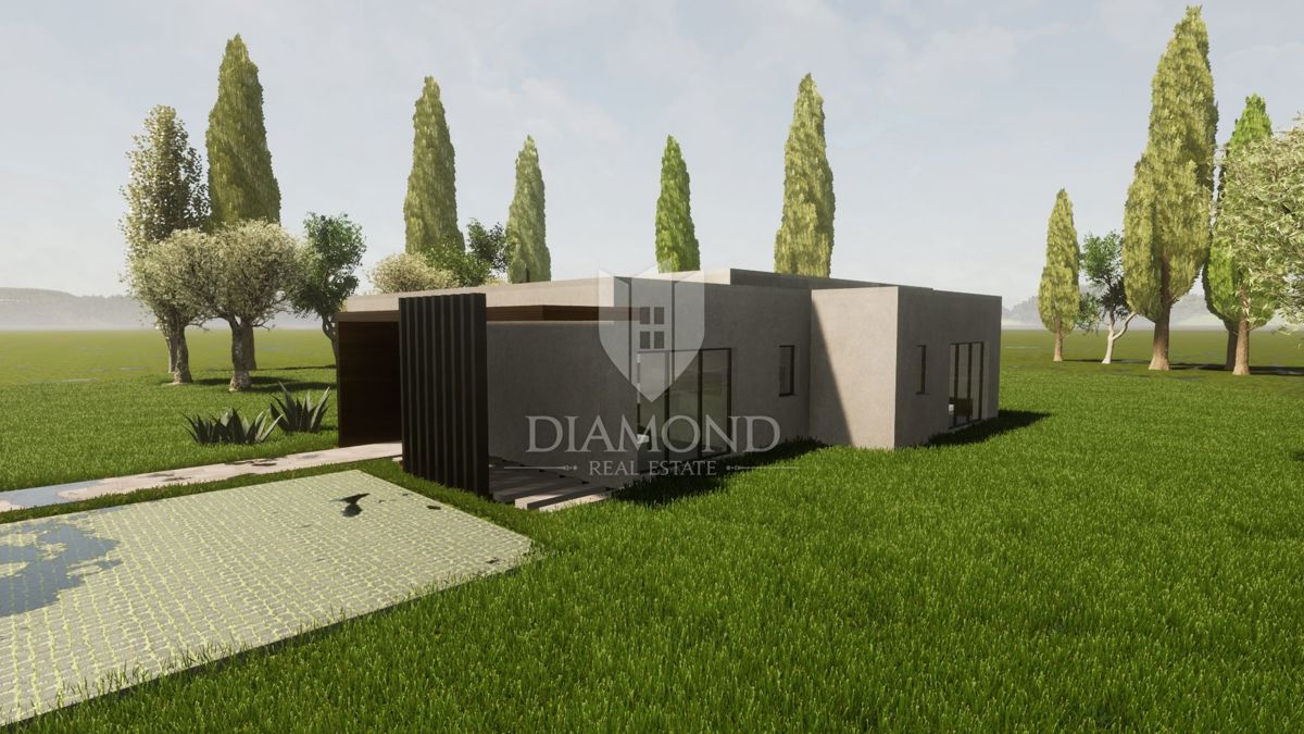 Dignano, terreno con permessi di costruzione approvati