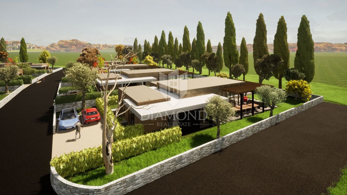 Dignano, terreno con permessi di costruzione approvati