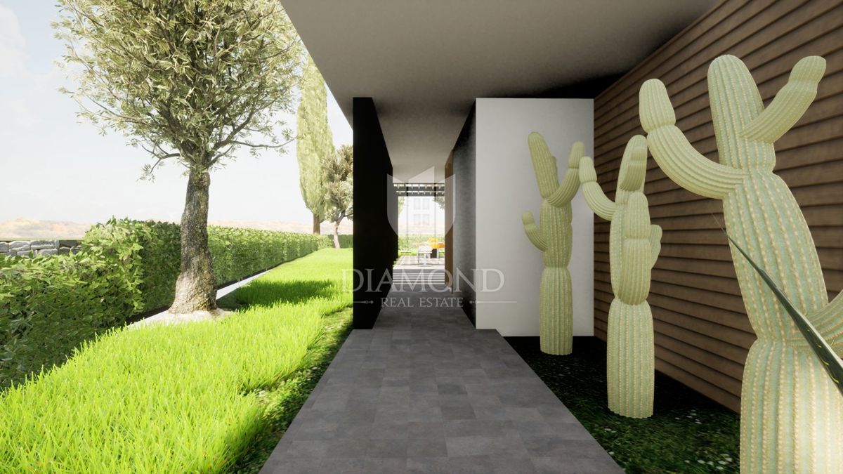 Dignano, terreno con permessi di costruzione approvati