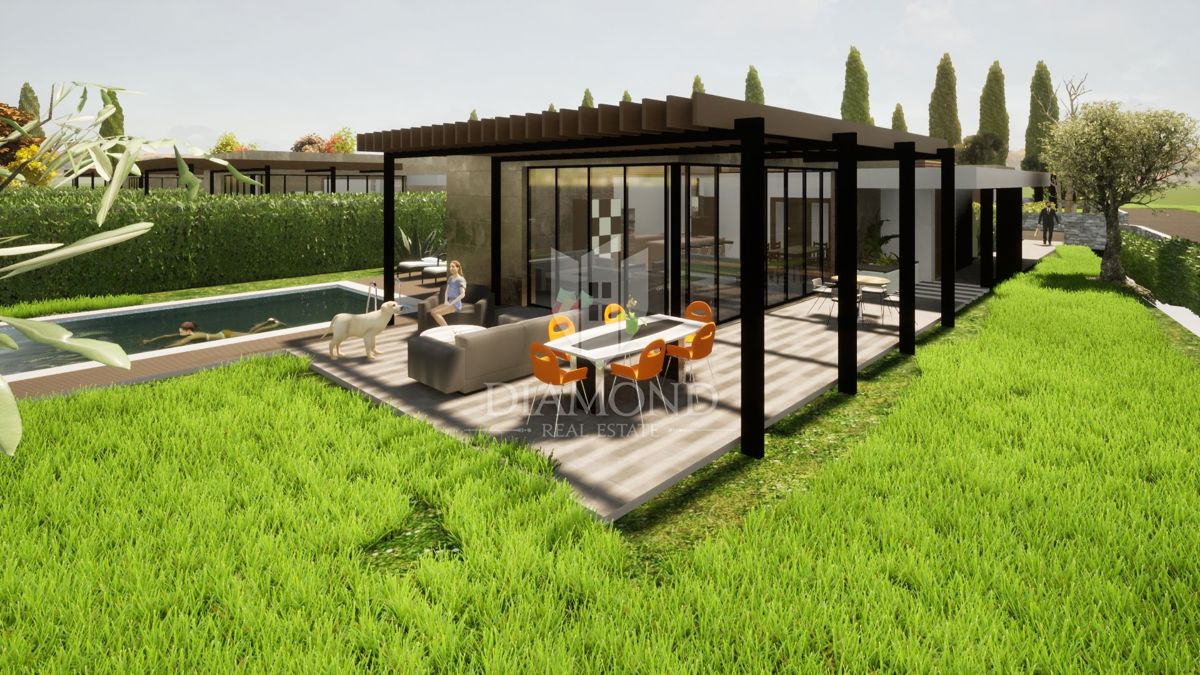 Dignano, terreno con permessi di costruzione approvati