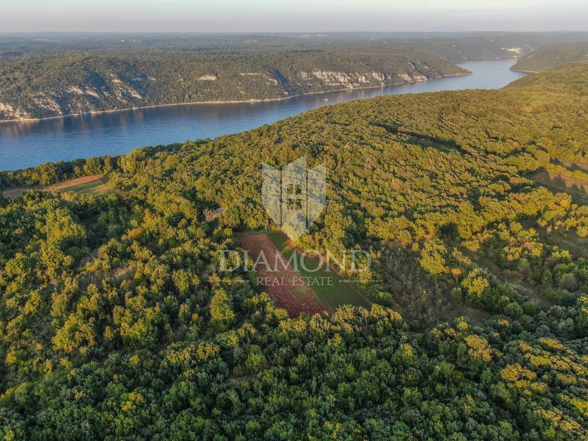 Rovigno, un terreno appartato spazioso e fiabesco