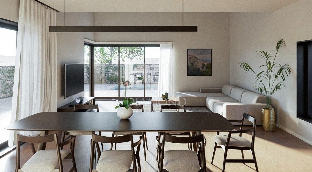 Barban, terreno attraente con progetto preliminare