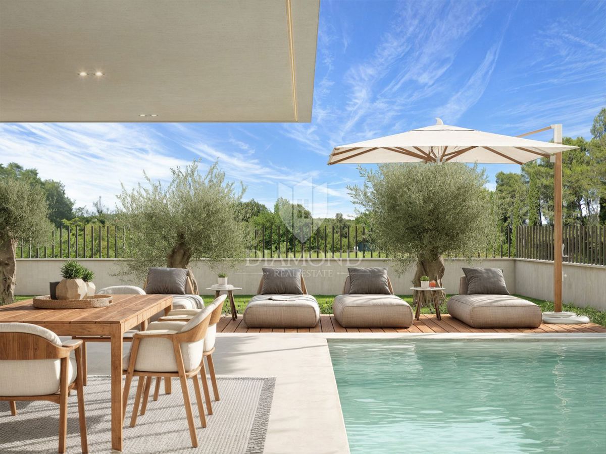 Bellissimo appartamento con piscina vicino a Rovigno