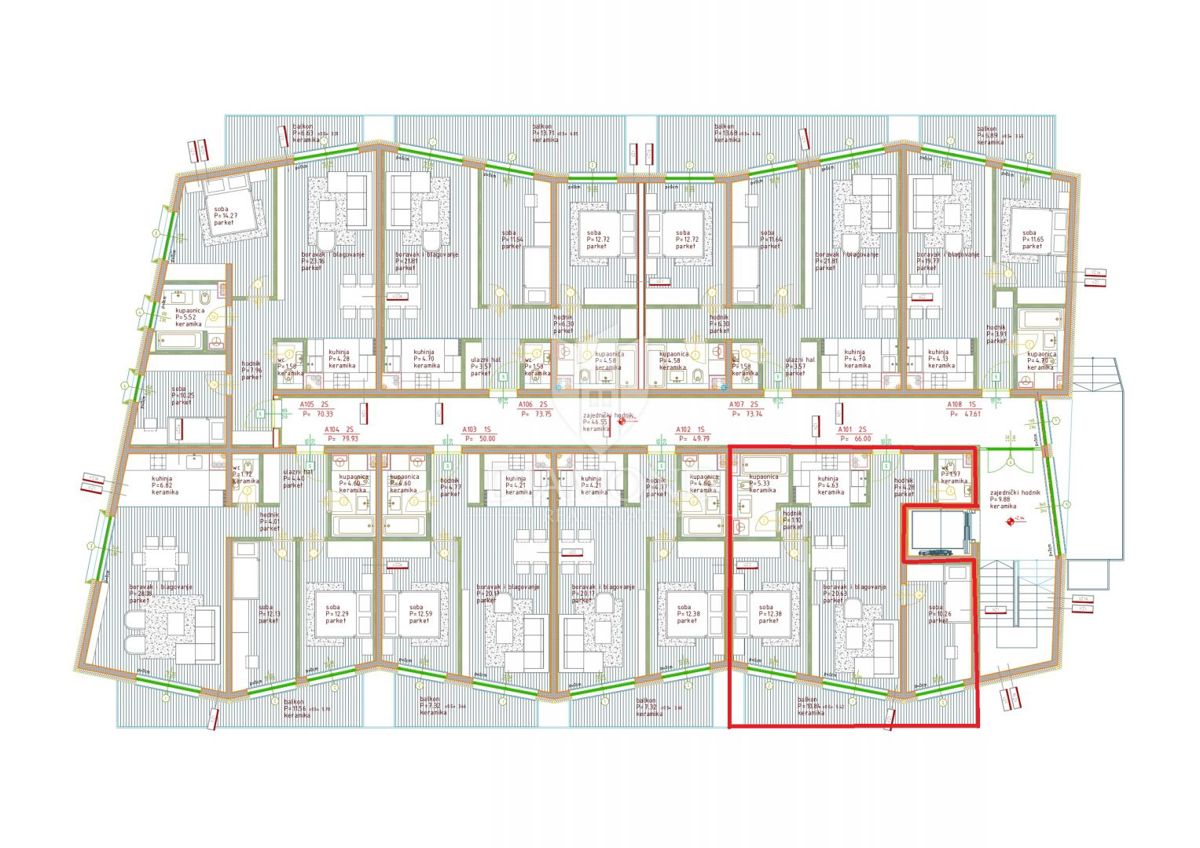 Parenzo, appartamento trilocale al primo piano vicino al centro citta!